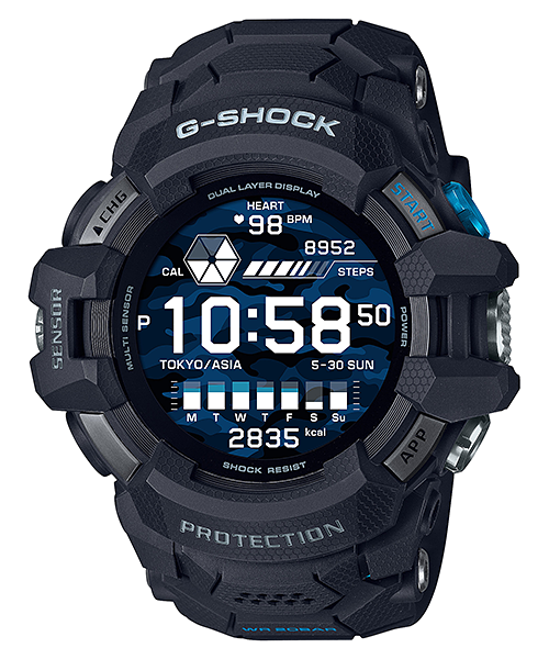 G-SHOCK MOVE,G-SQUAD PRO GSWH1000-1