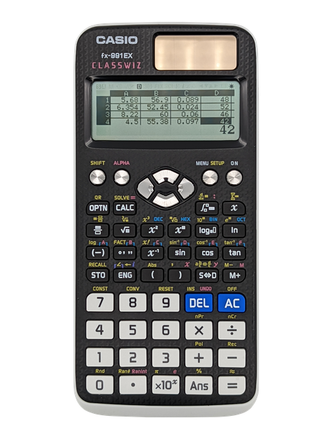 Standard Scientific Calculators fx-991EX