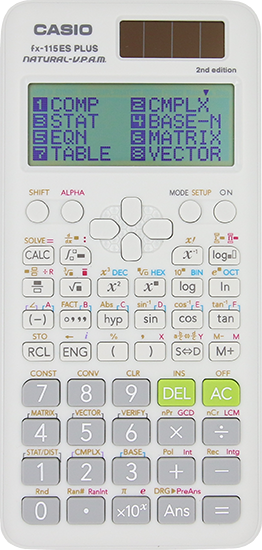 Standard Scientific Calculators fx-115ES PLUS 2nd Edition Advanced Scientific