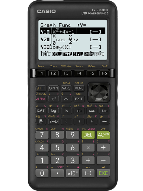 Graphing Calculators fx-9750GIII Grapher