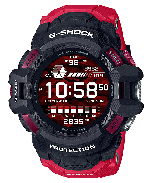 G-SHOCK MOVE,G-SQUAD PRO GSWH1000-1A4